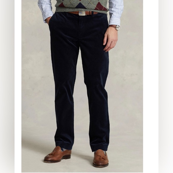 Polo Ralph Lauren Other - 34W 32 inseam Polo Ralph Lauren Aviator Navy Blue Corduroy Pants